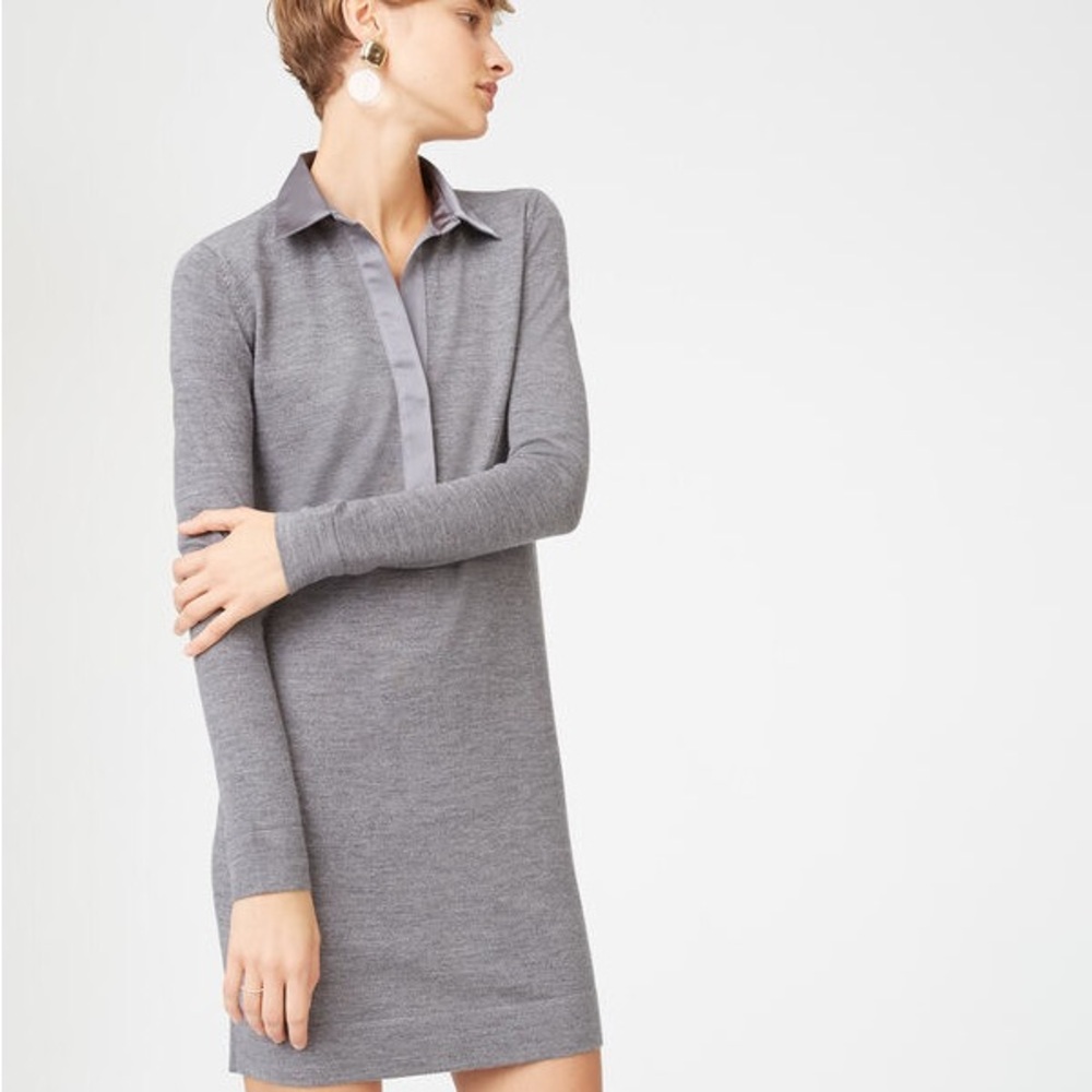CLUB MONACO // SZ S // Sabrae dress with collar detail // retail $195